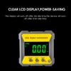4 x 90 Degrees Digital LCD Protractor Inclinometer Magnetic 0.2°