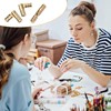 20Pcs Brass Barrel Hinge Hidden Invisible Concealed Hinges 20x4mm Hidden