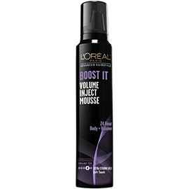 L'Oréal Paris Advanced Hairstyle BOOST IT Volume Inject Mousse, 8.3 oz.