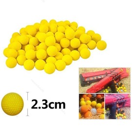 Yosoo 100 Pcs Rounds Refill Compatible Balls Pack for Zeus MXV-1200 Apollo XV-700 Blaster