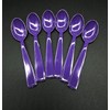 Spoons 10 cm Pack of 6 Purple Children's Spoons Espresso
