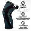 POWERLIX Knee Supporter, For Knee Dedicated Sports, Blue, S