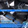 NB-Autos 3D All-Weather TPE Floor Mats Fit 2017 2018 2019