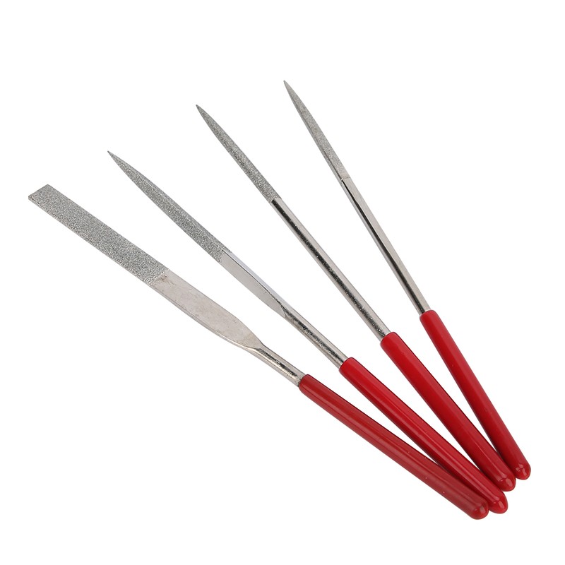 4Pcs Multi Functional File Jewelry Polishing Processing Wood Carving Metal