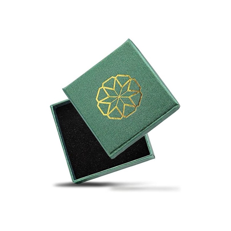 Women's 14K Tri-Color Gold Textured Square Reversible Hinged Hoop Earrings,