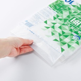 10 pack of 70 liter transparent garbage bags (easy to stretch and less likely to tear) thickness 0.04mm x width 31.5 inches x height 35.4 inches TN-4 by Nihon Giken Kogyo