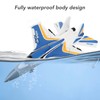 RC Glider Plane Lightweight Flexible Remote Control Airplane with LED