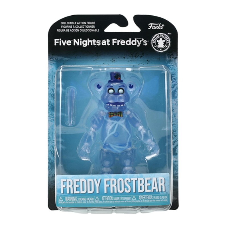 five nights at Freddy's Articulated Freddy Frostbear Action Figure, 5