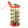 Colorful Wooden Knock Ball Ladder Toy Intelligence Development Kids Children
