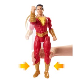 DC GGY38 Shazam 30 cm Deluxe Thunder Strike Shazam with Light and Sounds