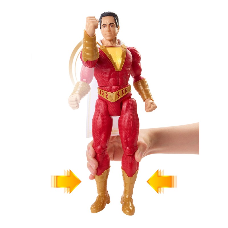 DC GGY38 Shazam 30 cm Deluxe Thunder Strike Shazam with