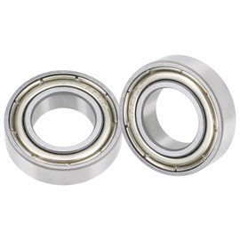 Kozelo 2pcs 6800ZZ Deep Groove Ball Bearings - [10mm x 19mm x 5mm] Chrome Steel Ball for Motors, Machine Tools, Gearboxes, Bearings, Double Shielded