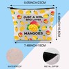 Gzrlyf Just a Girl Who Loves Mangoes Mango Makeup Bag