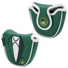 Putter Cover, Waterproof PU Fabric Green Embroidered Cue Cover with