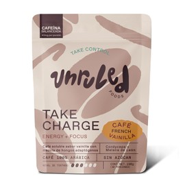 UNRULED- Mushroom Coffee mezcla de café con hongos Cordyceps y Melena de león sabor Vainilla Francesa |Incrementa tu energía y concentración