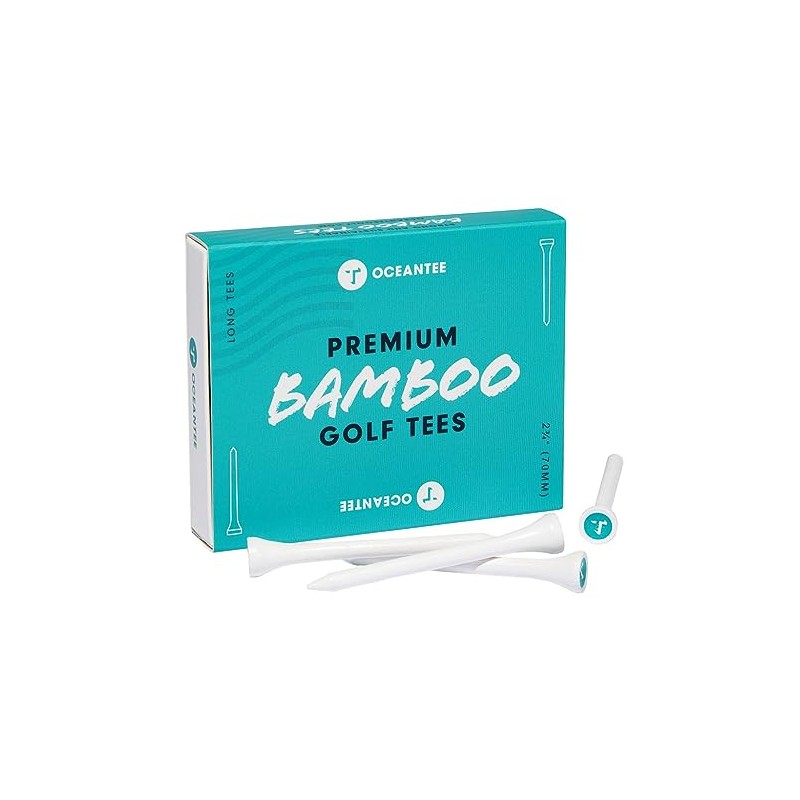 Ocean Tee OCEANTEE PREMIUM BAMBOO Golf Tee Boxed 70mm T-792
