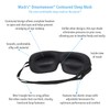 Mack's Dreamweaver Contoured Sleep Mask - Comfortable, Adjustable, Dual Strap