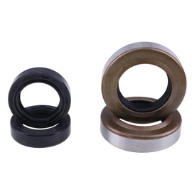 JZGRDN 2 Set Tiller Wheel Axle Seals & Tine Oil Seals GW-9618 GW-9602 GW-9621 GW-9601 Compatible with Troy Bilt Horse Tillers