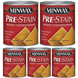 Minwax 134074444 Pre-Stain Wood Conditioner, 1/2 Pint 5 Pack, 134074444-5