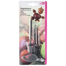 EFCO Gimlet 2,5 x 3 x 4 x 5 mm 4 Parts, Black, 20 x 10 x 4 cm