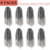 18-inch Grey Marley Twist Braiding Hair – Soft, Fluffy &