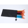 HIKEMAN 20 Pack Tent Pegs Aluminium Alloy Tent Stakes with