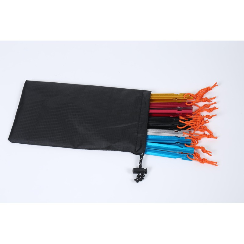 HIKEMAN 20 Pack Tent Pegs Aluminium Alloy Tent Stakes with