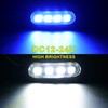 PSDRIQQ 20Pack 3.7 Inch 4 LED Marine Boat Interior Lights,