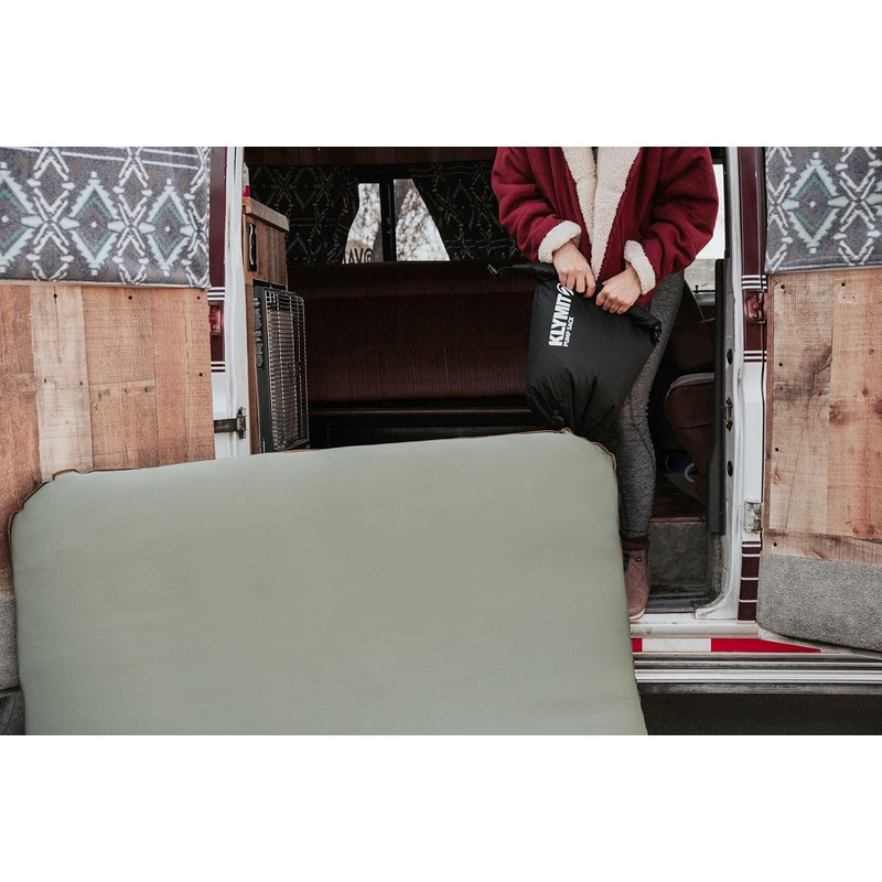 Klymit Pump Sack Grey - Rollable Efficient Pump Bag, Size