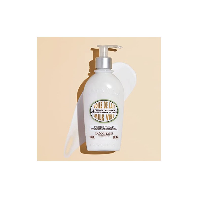 L'Occitane Moisturizing, Softening Almond Milk Veil 8.4 oz.