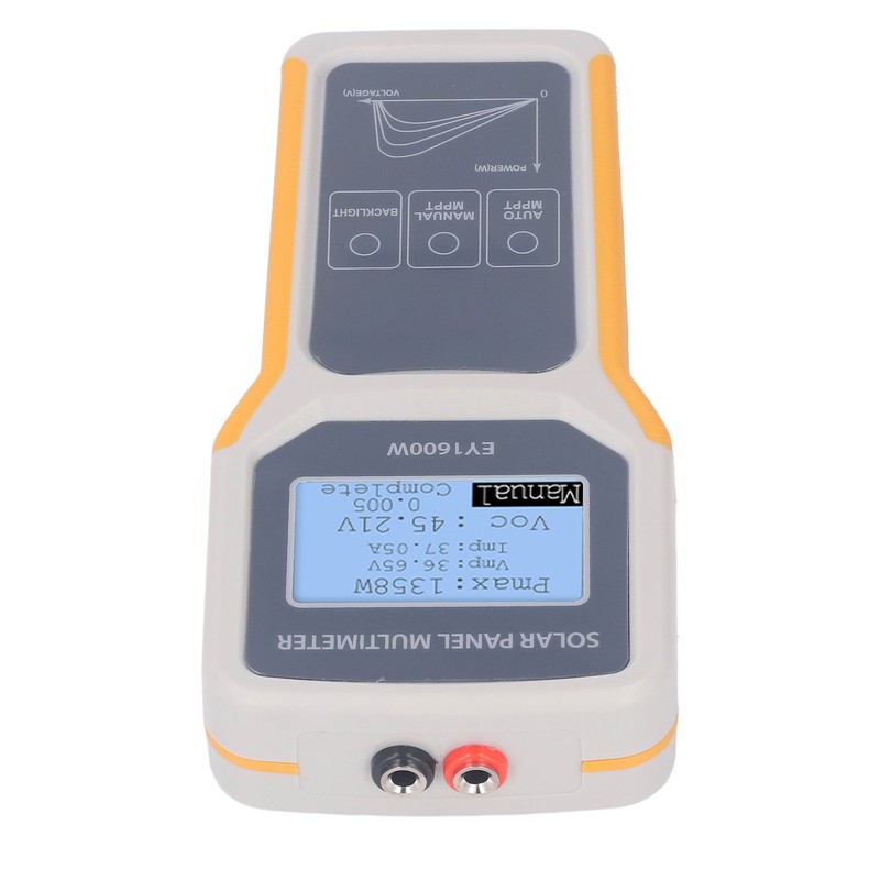 Solar Panel MPPT Tester 5‑1600W 0‑60A Photovoltaic Panel Multimeter with