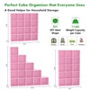 C&AHOME Cube Storage Organizer, 16-Cube Shelves Units, Plastic Storage Cubes,