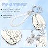 Bling Car Key Fob Cover Compatible with 5 Button,TPU Key