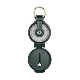 Coghlan's Lensatic Compass for Hiking, Camping, Survival, and Orienteering; Durable, Military-Style Navigation Tool with Sighting Lens and Waterproof Design for Precise Directional Accuracy