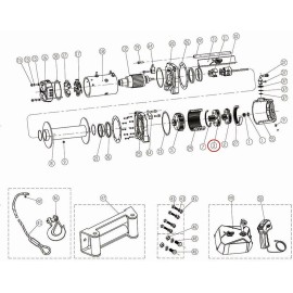 Smittybilt 97412-03 Gear Carrier Assy Intermediate For XRC 12K Winch