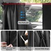 HIAHXC 3 Pcs Car Window Shades for Baby Removable Universal
