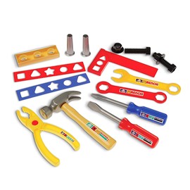 ArtCreativity Toy Tool Set - 12 Pieces - Colorful Pretend Play Kit for Kids, Toddlers, Preschoolers - Unique Gift for Birthday or Christmas, Fun Party Favors for Boys and Girls, Goody Bag Fillers