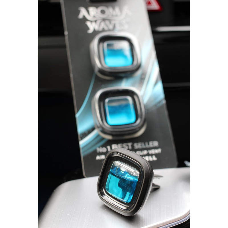 Aroma Waves Fresh New Car Air Freshener Clip-on Car Vent