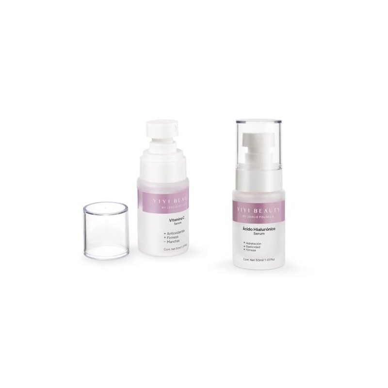 Pack Serum Luminosidad Hidratante Acido Hialuronico + Vitamina C