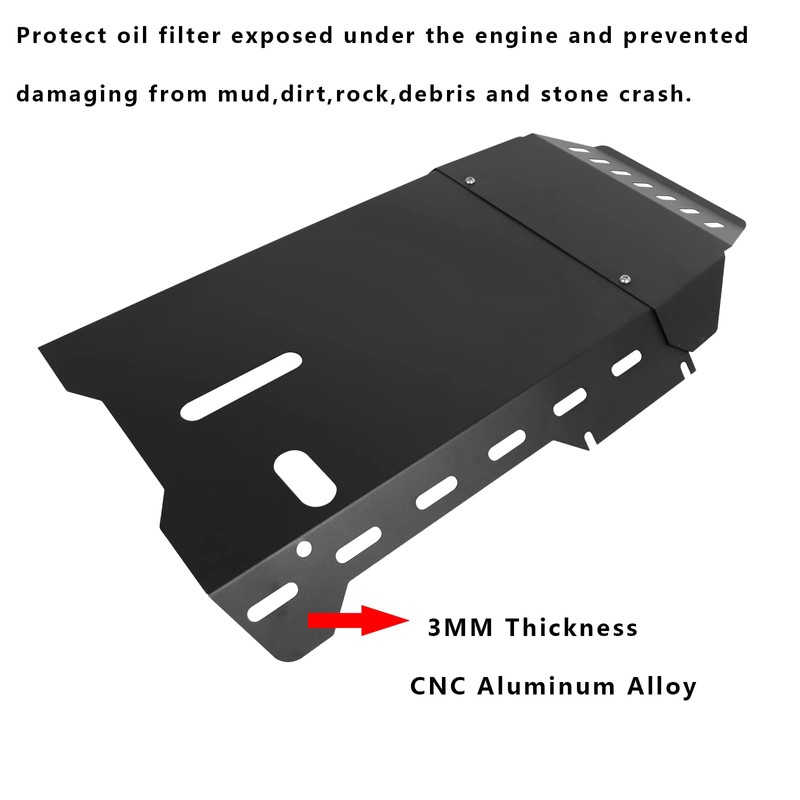Worldmotop Engine Skid Plate Replacement for Honda Goldwing 1800 GL1800
