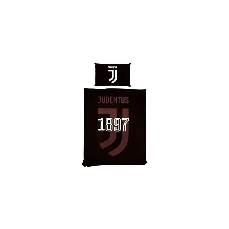 Juventus FC Mono Single Duvet and Pillow Case Set