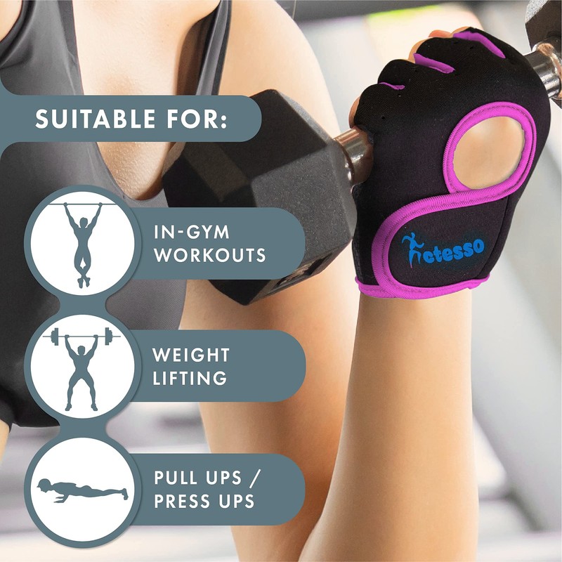 Actesso Gym Gloves for Sports – Weight lifting Men &