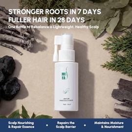 Herbal Scalp Hair Tonic Serum, Natural Polygonum Multiflorum Scalp Essence for Women & Men, Plant-Based Nourishing Leave-In Scalp Liquid for Dry Oily Scalp, Non-Greasy Gentle Scalp Care Serum, 30ml