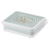 Skater SZR2 Storage Container with Colander, Rice, Side Dishes, Preservation,
