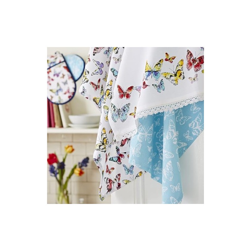 SiXsigma Sports Pack of 3 Tea Towels – 100% Cotton