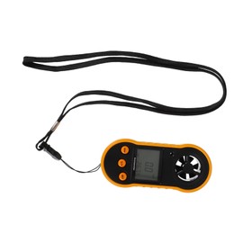 NOLITOY 1 PC Handheld Digital Anemometer for Wind Measurement Flow Gauge with Protective Case Accurate LCD Display for Sailing Fishing and HVAC Applications