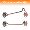 sourcing map 3 Inch Hook and Eye Latch, Barn Door