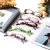 5 Pack Spring Hinge Reading Glasses Rectangular Fashion Quality Readers