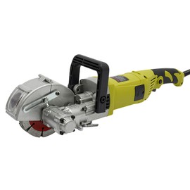 4000W Electric Wall Groove Machine Wall Chaser Cutting Machine Adjustable Concrete Cutter Concrete Grooving Cutting Machine With 5Pcs Saw Blades