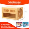 Libreshine Extra Large Trash Bag Organizer for Kitchen, Garbage Bag